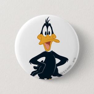 DAFFY DUCK™ 6 CM ROUND BADGE