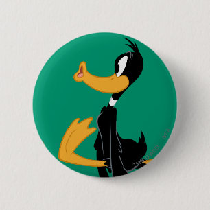 DAFFY DUCK™ Being Crazy 6 Cm Round Badge