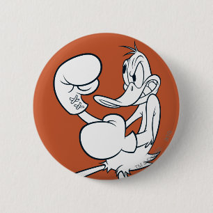 DAFFY DUCK™ Boxing 6 Cm Round Badge