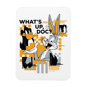 DAFFY DUCK™ & BUGS BUNNY™ Glitch Magnet
