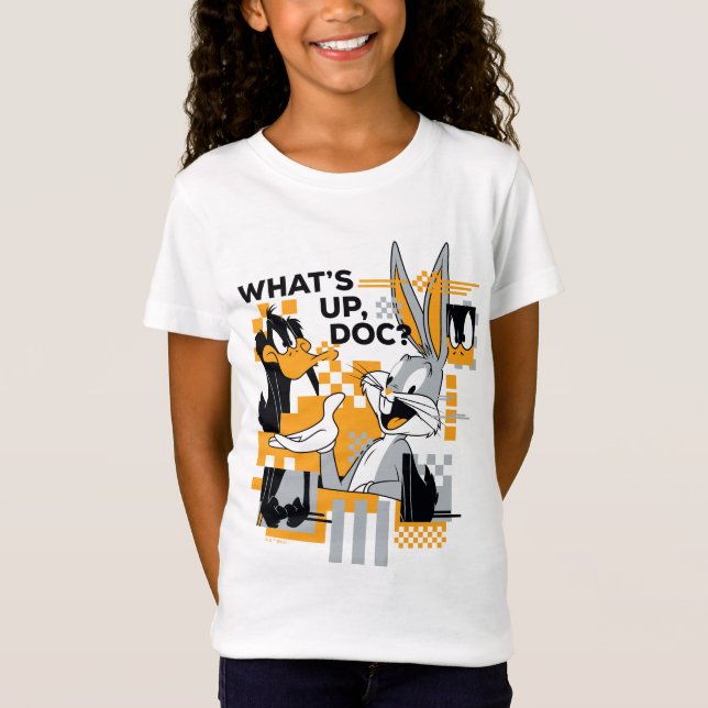 DAFFY DUCK™ & BUGS BUNNY™ Glitch T-Shirt (Front)