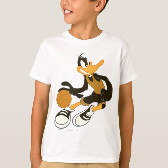 DAFFY DUCK™ Dribbling to the Basket T-Shirt (Front)