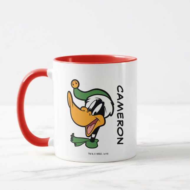 DAFFY DUCK™ "Happy Holi-Daze" Mug (Left)