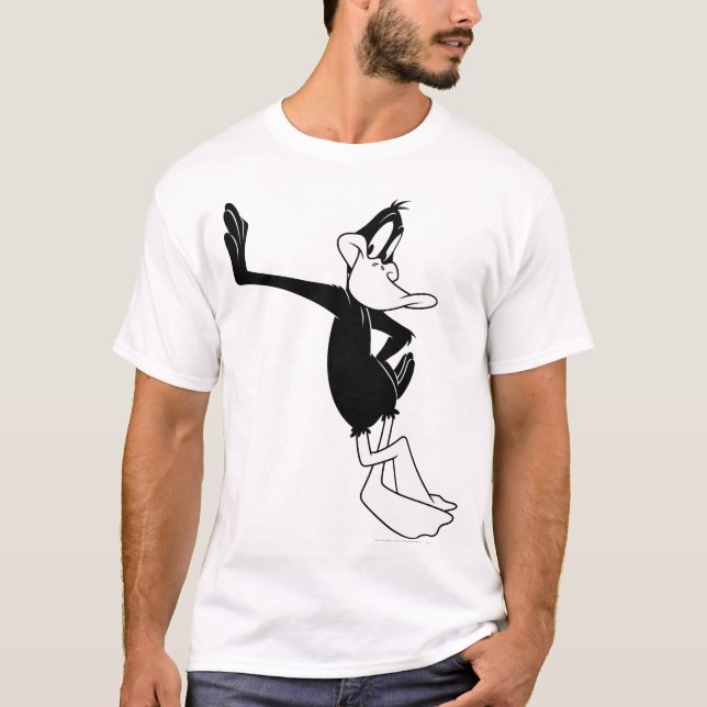 DAFFY DUCK™ Leaning Against a Wall T-Shirt (Front)