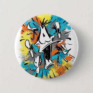 DAFFY DUCK™ Oh My Quaaak 6 Cm Round Badge