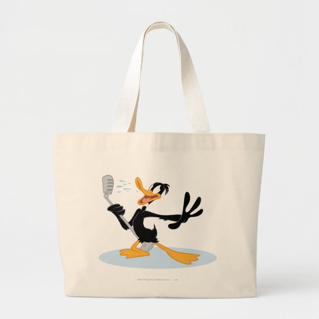 DAFFY DUCK™ Singing Large Tote Bag (Front)