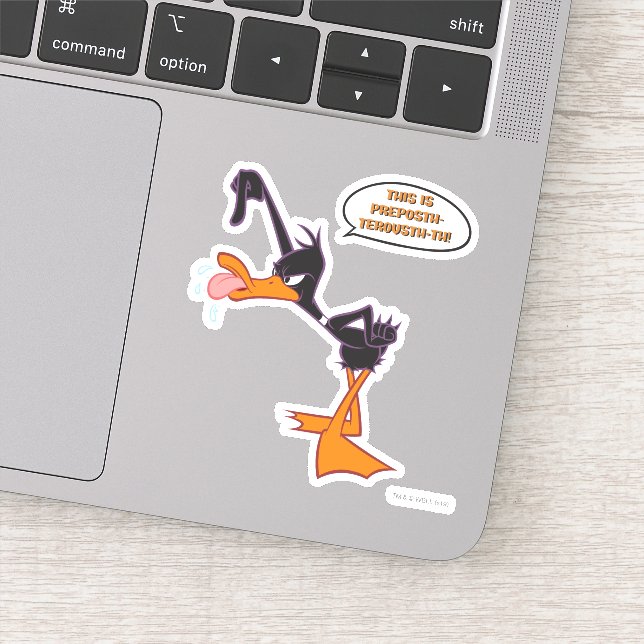 DAFFY DUCK™ Speech Bubble (Detail)