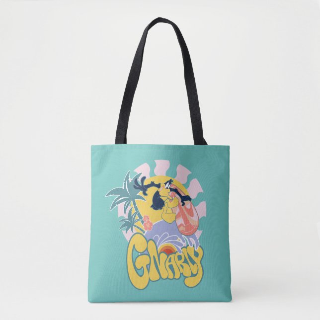 DAFFY DUCK™ Surfing - Gnarly Tote Bag (Front)