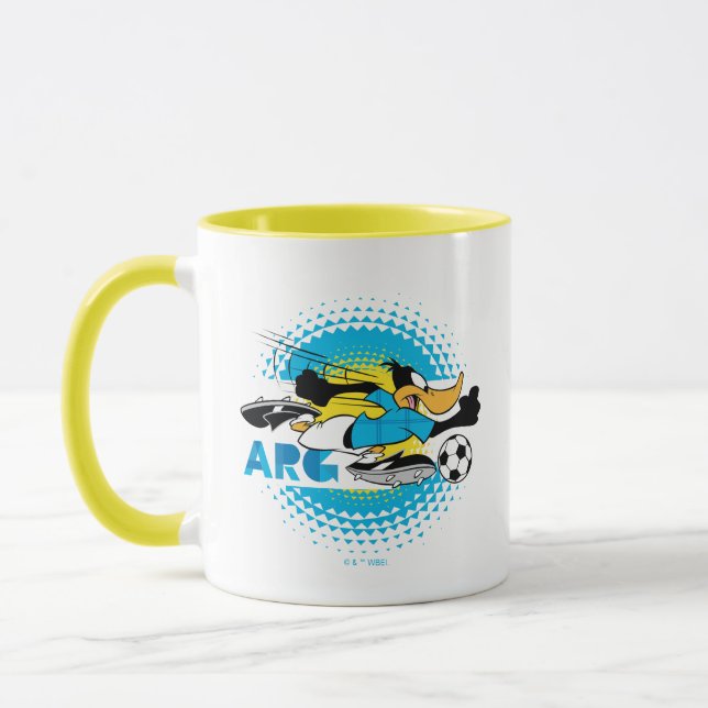 DAFFY DUCK™ Team Argentina Soccer Graphic Mug (Left)