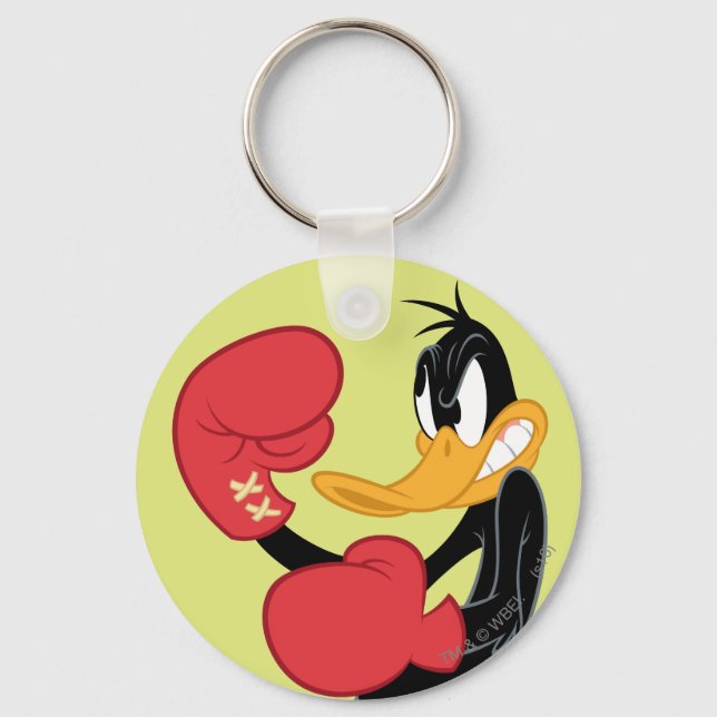 DAFFY DUCK™ the Boxer Key Ring (Front)