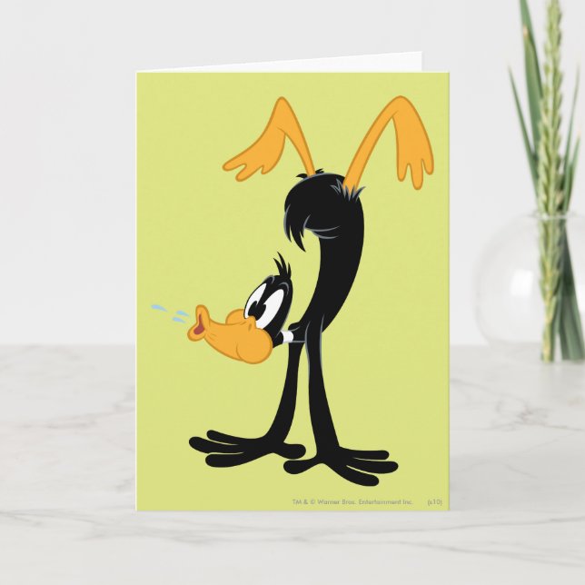 DAFFY DUCK™ Whistling Card (Front)