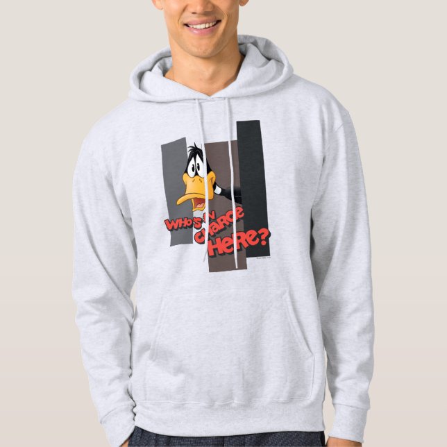DAFFY DUCK™ "Who's In Charge Here" Hoodie (Front)