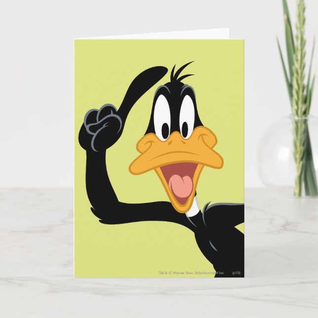 DAFFY DUCK™ With a Great Idea Card (Front)
