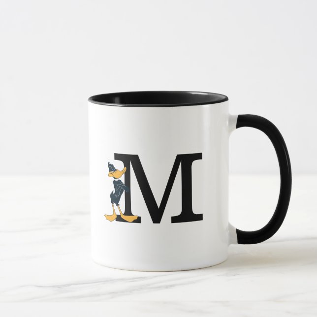 DAFFY DUCK™ with Arms Crossed Monogram Mug (Right)