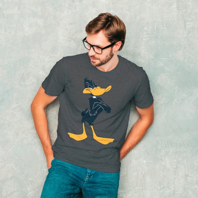 DAFFY DUCK™ with Arms Crossed Tri-Blend Shirt (Creator Uploaded)