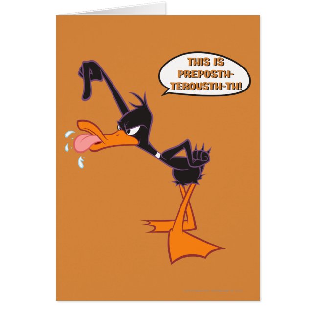 Daffy Speech Bubble (Front)