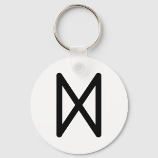 DAGAZ Nordic rune (Day, Awakening, Breakthrough) | Key Ring