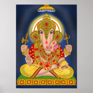 Dagdusheth Ganesha Poster