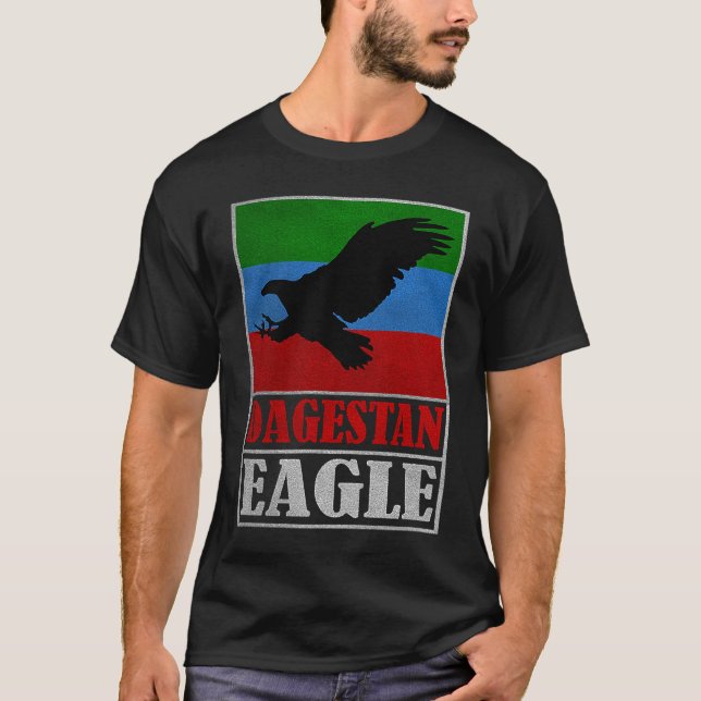 Dagestan Eagle Proud People of Dagestan National F T-Shirt (Front)