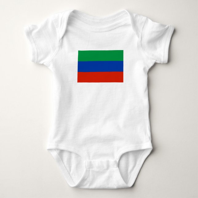 Dagestan Flag Baby Bodysuit (Front)