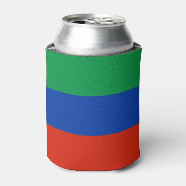 Dagestan Flag Can Cooler (Can Front)