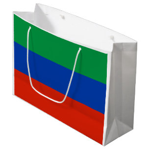 Dagestan Flag Large Gift Bag
