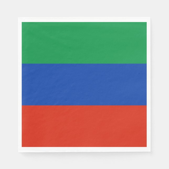 Dagestan Flag Napkin (Front)