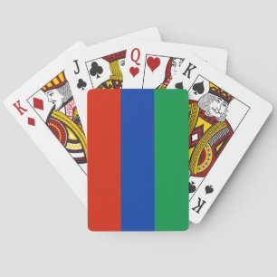 Dagestan Flag Playing Cards