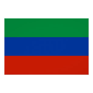 Dagestan Flag Poster