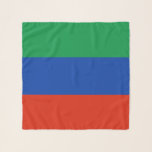 Dagestan Flag Scarf<br><div class="desc">Patriotic flag of Dagestan.</div>