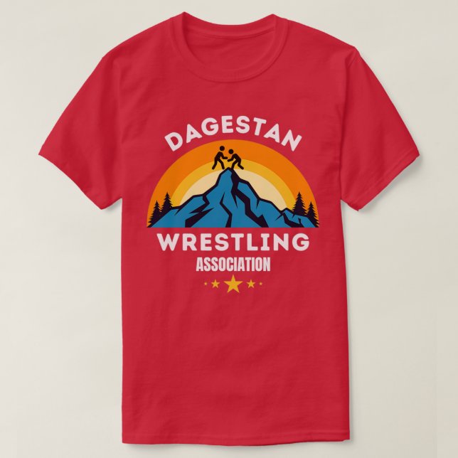 Dagestan Wrestling T-Shirt (Design Front)