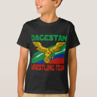 Dagestan Wrestling Team. Caucasus Fighter Tee for