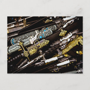 Daggers, Dirks and Sabres Postcard