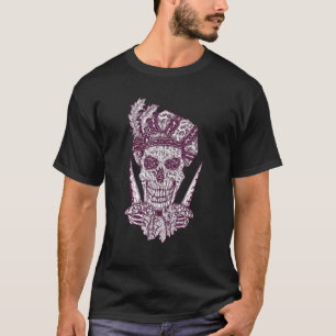 Daggers Skull Heads Grunge Punk Metal T-Shirt