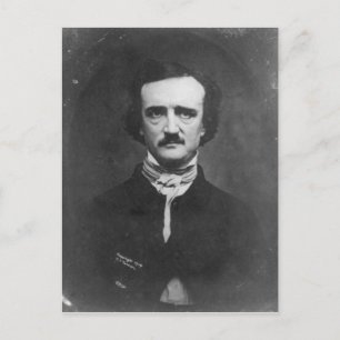 Daguerreotype of Edgar Allan Poe by C.T. Tatman Postcard