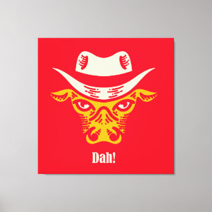Dah! Canvas Print