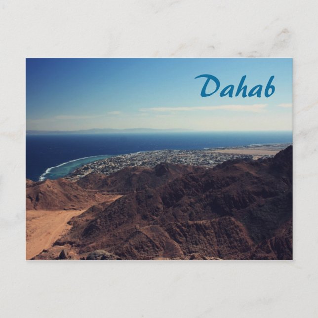 Dahab from Above Postcard (Front)