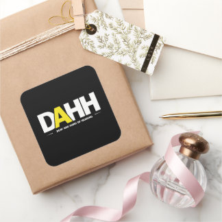 DAHH Logo Square Sticker