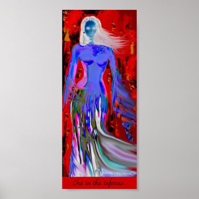 Dahla Feeling Blue Poster (Front)