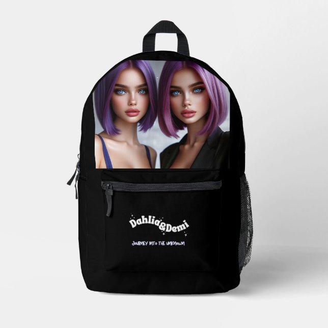 Dahlia and Demi Backpack pix (Front)