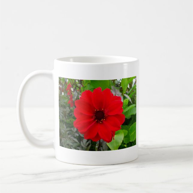Dahlia - Bishop of Llandaff Coffee Mug (Left)
