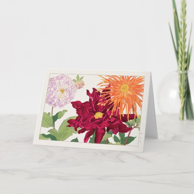 Dahlia by Tanigami Konan Card (Front)