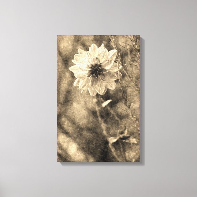 Dahlia Canvas Print (Front)
