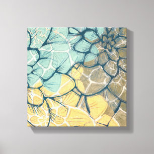 Dahlia Dance I Canvas Print