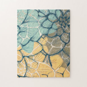 Dahlia Dance I Jigsaw Puzzle