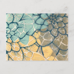 Dahlia Dance I Postcard