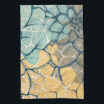 Dahlia Dance I Tea Towel<br><div class="desc">Floral</div>