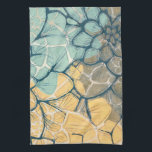 Dahlia Dance I Tea Towel<br><div class="desc">Floral</div>