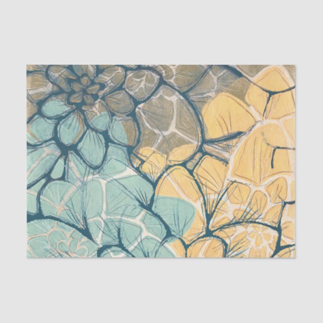 Dahlia Dance I Tissue Paper (Front)