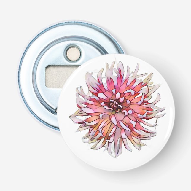DAHLIA FLOWER BOTTLE OPENER (Front)
